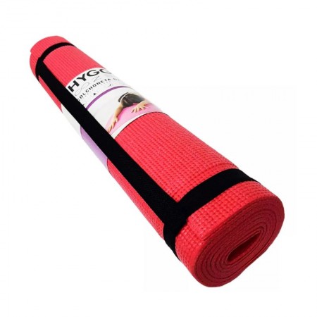 Manta Colchoneta para Yoga 8mm grosor Rojo